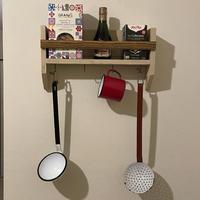 Mensola in legno da cucina