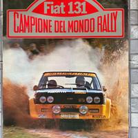 Poster Fiat 131 abarth Campione del mondo rally