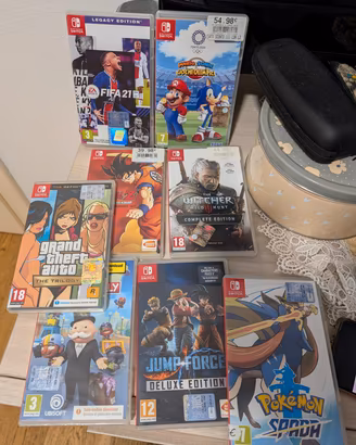 Lotto Giochi Nintendo Switch (Anche singoli) 