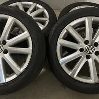 4 cerchi in lega originali VW 17”(oppure 16”)