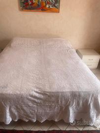 COPRILETTO  DI COTONE AL FILÈ