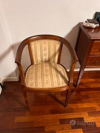 Poltroncina vintage a barile