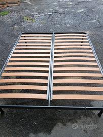 Rete con doghe in legno