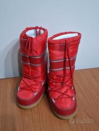 Scarponi da neve rossi 34/35