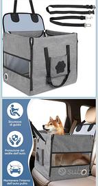 Seggiolino auto per cani