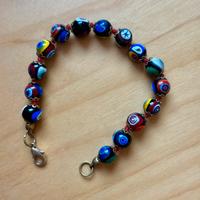 Braccialetto occhio turco multicolore