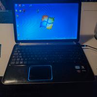 Hp  notebook dv6 i5 2.5 HD 240  8 GB  14 pollici