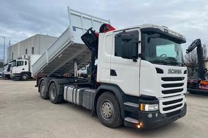 Scania G450 Euro 6 Gru + Ribaltabile