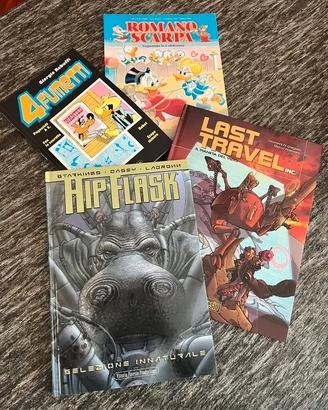 Lotto 4 Graphic Novel & Fumetti d'Autore - Pavesio