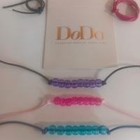 bracciali con rondelle colorate Dodo