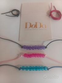 bracciali con rondelle colorate Dodo