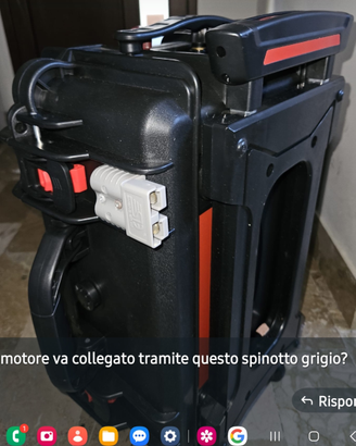 Batteria litio 36 volt