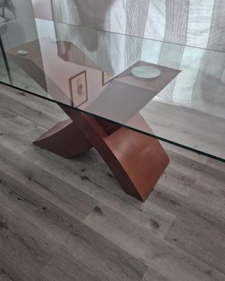 Tavolo cristallo temperato