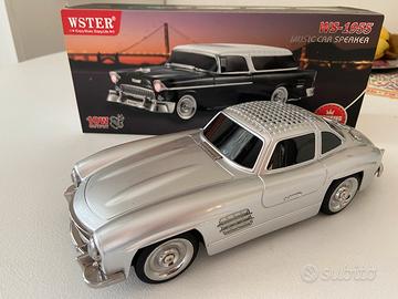 Radio su modello Mercedes Benz SL 300 scala 1/12