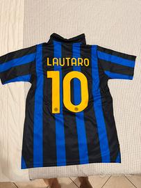 Maglia calcio Lautaro Inter taglia S nuova