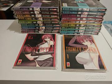 Trinity Seven Manga 1-19 +15,5