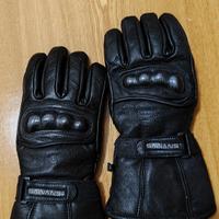 Guanti da moto in pelle invernali 