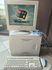 Windows 98 vintage PC con 500 giochi Nintendo