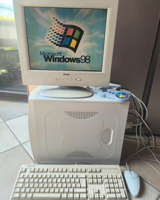 Windows 98 vintage PC con 500 giochi Nintendo