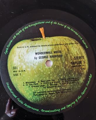 harrison vinile del 1968 wonderwall