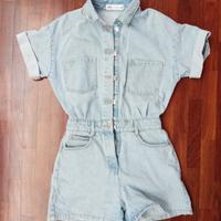 Tutina Zara in jeans xs