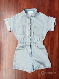 Tutina Zara in jeans xs