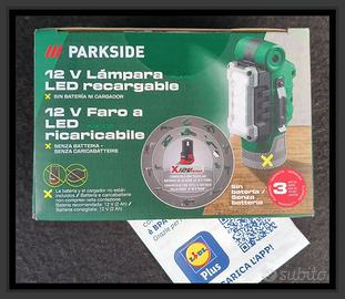 Nuovo!Lampada da lavoro faro LED Parkside GARANZIA