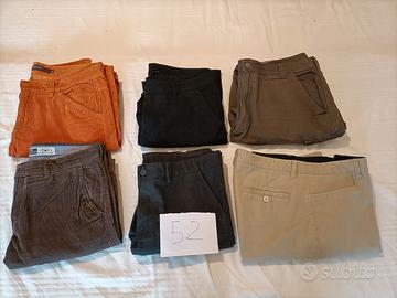 Pantaloni autunno inverno taglia 52 uomo