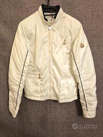 Giacca donna stile Moncler bianca – Windbreaker le