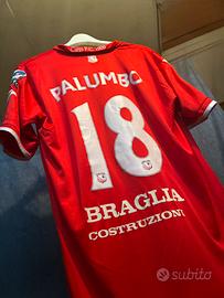 Maglia Carpi PALUMBO MATCH WORN 17/18 Patch FIGC