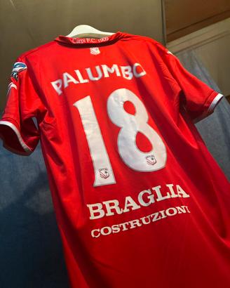 Maglia Carpi PALUMBO MATCH WORN 17/18 Patch FIGC