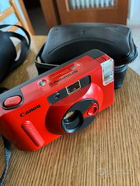 Canon Snappy S 35mm con custodia non testata