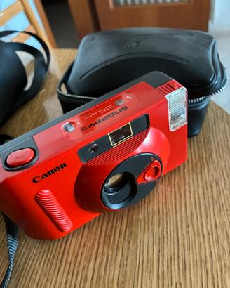 Canon Snappy S 35mm con custodia non testata