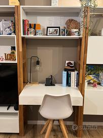 Mobile tv e libreria con scrivania marca LA REDOUT