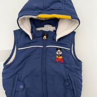 Gilet imbottito bimbo 68cm