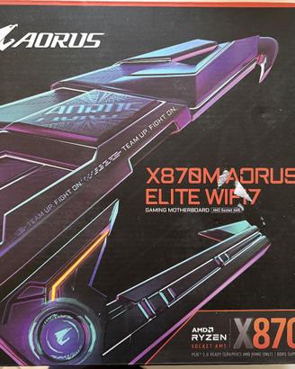 Scheda Madre Gigabyte Aorus X870M Elite WiFi 7 AM5