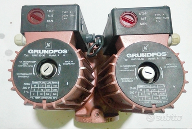 Pompa circolatore doppia grundfos 32-30