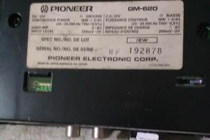 Amplificatore per Auto Pioneer GM-620 35 35w