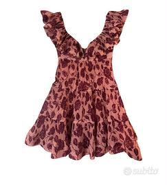 Zimmermann vestito Lovestruck Pleated, Taglia 0