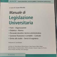 Manuale di Legislazione Universitaria