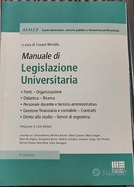 Manuale di Legislazione Universitaria