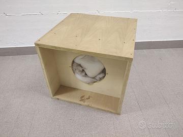 Box per subwoofer in cassa chiusa, da 25 a 38cm