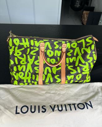 Louis Vuitton Keepall Graffiti Verde Limited Editi
