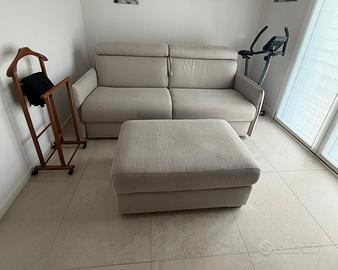 Divano letto Poltrone&sofà con Pouf