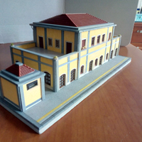 Stazione F.S. 1:87; per plastico ferroviario