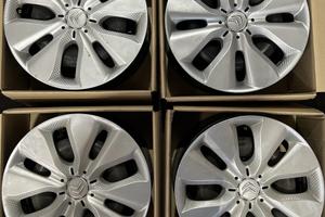 4 Cerchi da 15' in Ferro - Citroen - C3 Aircross -