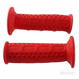 Coppia manopole rosse per Piaggio Ciao