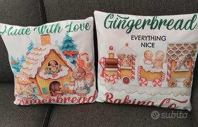 Fodere per cuscini divano natalizie