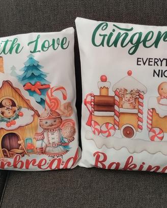 Fodere per cuscini divano natalizie