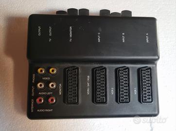 Commutatori manuali per porte multiple SCART 